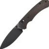 FerraMonster Spectrum CP Blackwash 154CM OD Canvas Micarta