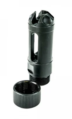 FFMD9MMPFHSQPQ - Faxon Firearms Cache-Flamme MuzzLok 9mm Nitride 1/2"x28