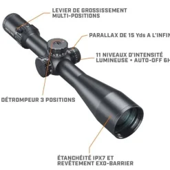 FLMP53056DMI - LUNETTE BUSHNELL MATCH PRO ED 5-30X56 FFP RET. DEPLOY MIL 2 ILL
