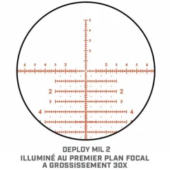 FLMP53056DMI - LUNETTE BUSHNELL MATCH PRO ED 5-30X56 FFP RET. DEPLOY MIL 2 ILL