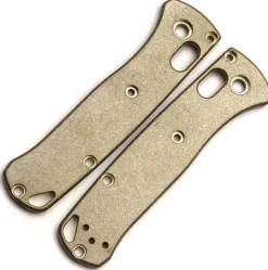 FLY677 - Flytanium plaquettes Benchmade Mini-Bugout laiton