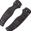 FLY745 - Flytanium Plaquettes carbone Spyderco Shaman