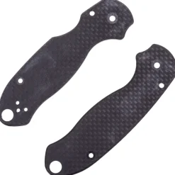 FLY570 - Flytanium plaquettes Carbone pour Spyderco Para 3