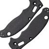 FLY356 - Flytanium plaquettes carbone pour Spyderco Manix 2