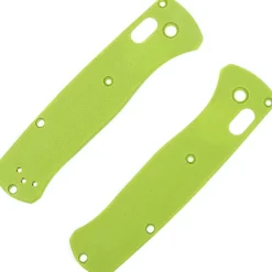 FLY305 - Flytanium plaquettes G10 Lime Benchmade Bugout