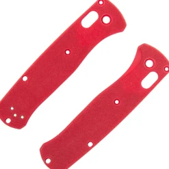 FLY141 - Flytanium plaquettes G10 rouge Benchmade Bugout