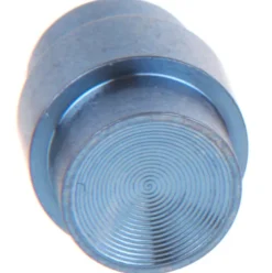 FLY130 - Flytanium Spiral Hole Stopper Titane pour Spyderco PM2/Para3 bleu