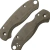 FLY1019GC - Flytanium Plaquettes micarta pour Spyderco Para 3