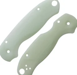 FLY1023NJ - Flytanium Plaquettes G10 Jade pour Spyderco Para 3