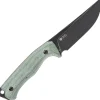 F186-MG - Ruike Knives F186 Green Micarta