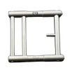 FP2401C - Fred Perrin Boucle de ceinture titane et ceinture cuir