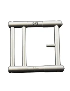 FP2401C - Fred Perrin Boucle de ceinture titane et ceinture cuir