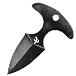 FPPUSHBW - Fred Perrin Mini Push Dagger Blackwash