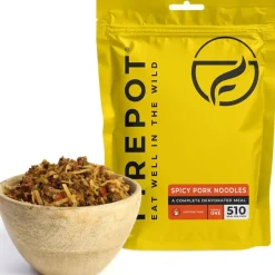 FP2002-RY - FIREPOT Nouilles au Porc épicées Lyophilisé 105g 510Kcal