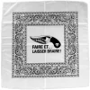 Fred Perrin Bandana blanc Faire et laisser braire !