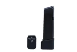 GBP940C-0 - Taran Tactical Base Pad For Glock 19/23 +4/5 flat black