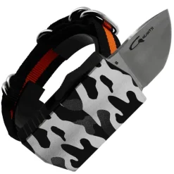 G15-CAB - Golgoth G15 couteau bracelet OTF Camo Black