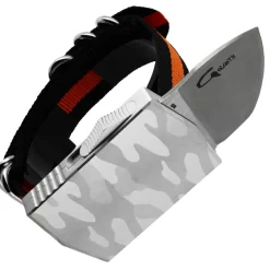 G15-CAS - Golgoth G15 couteau bracelet OTF Camo Silver