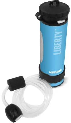 GMLBLIBL - Lifesaver Bouteille filtrante Liberty bleue