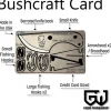 GRICARD005 - Grim Workshop carte de survie Bushcraft