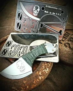 GRICARD005 - Grim Workshop carte de survie Bushcraft