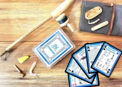 GRIFSHDEC - GRIM WORKSHOP Survival Fishing Playing Cards Cartes à Jouer Pêche