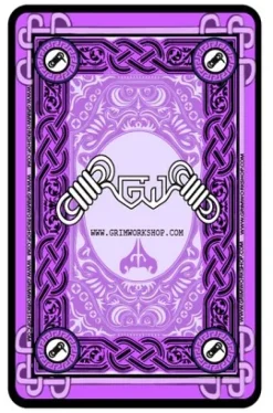 GRIKNTDEC - GRIM WORKSHOP Knot Tying Playing Cards Cartes à Jouer Noeuds
