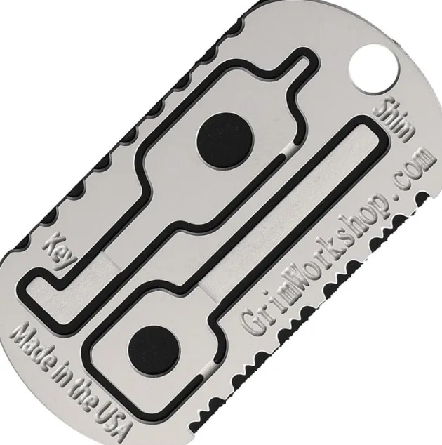 GRITAG003 - Grim Workshop Dog Tag mini kit d'évasion