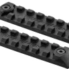 HAA535 - Set de 2 rails picatinny en polymère compatible KEYMOD - NOIR