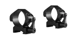 23016 - HAWKE Montages à Colliers Precision Steel 30mm Medium