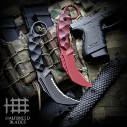 HBBCQB02PSB - HALFBREED BLADES Close Quarters Battle Bundle Serrated NOIR