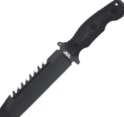 HBBLSK02 - HALFBREED BLADES Large Survival Knife Tanto NOIR