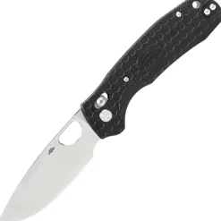 HB6001 - Honey Badger Cross-Bolt Large drop point black FRN