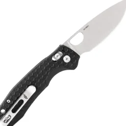 HB6011 - Honey Badger Cross-Bolt Small drop point Black FRN
