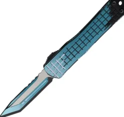 Heretic Knives Manticore S T/E Cel Shading Turquoise Grenade Grip