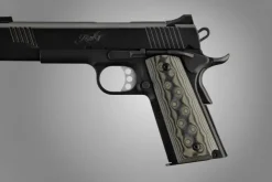 HOG45168 - Hogue 1911 Govt. Model G-Mascus Green G10