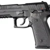 92127 - Hogue PLAQUETTES Rex Zero 1 Piranha G10 G-Mascus Black/Grey