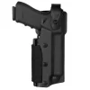 41.097933 - Holster droitier Zoom VKZ804 noir pour GLOCK 17/18/19/22/23 avec lampe/laser