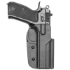 HOLX0008SSP01TLBLKRH - Signature OWB Holster - CZ - 75 SP-01 Tek-lok - Belt Attachment