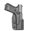 HOLX0107TEGL17G5BLKP1 - Holster Droitier Glock 19,44,45 GEN 3-5 et Glock 23,32 Gen 3-4
