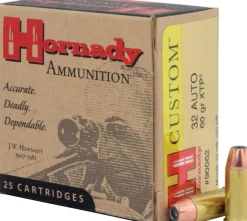 780536 - HORNADY 32 AUTO 60 GR XTP 90062 x25
