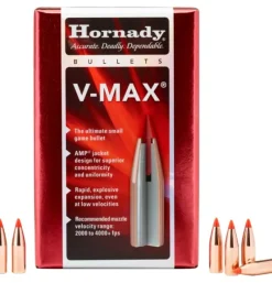 773917 - Hornady BOITE DE 100 OGIVES HORNADY 6MM .243 75GR V-MAX