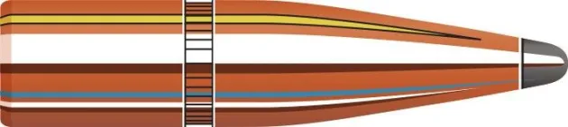 773987 - HORNADY BOITE DE 100 OGIVES HORNADY 6.5MM .264 129GR SP