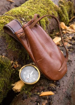 IF-201840 - LARP Boussole avec Etui en Cuir