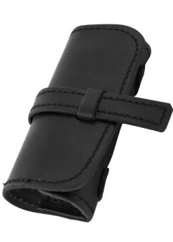IF-101614 - LARP EPIC ARMORY Etui à Potions / Toolroll en cuir 3 bouteilles NOIR