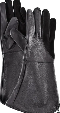 IF-10141250 - LARP Gants de fauconnier cuir, noir M