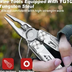22in1FLINT - BIBURY 22-in-1 Multi Tool with Flint