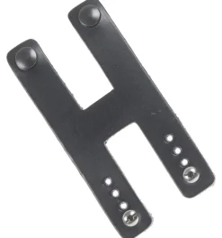 IWB03BK - Attaches IWB cuir double noir