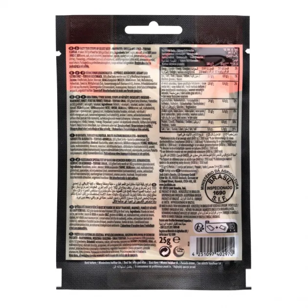 533-002 - JACK LINK'S Boeuf Séché Teryiaki 25 g