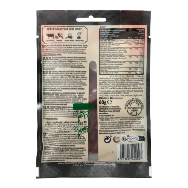533-015 - JACK LINK'S Dried Beef Teryiaki 60 g